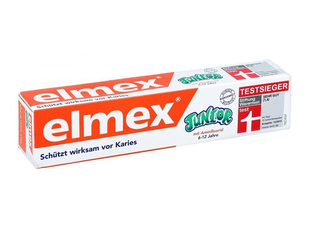 Zubní pasta ELMEX Junior pro děti 6-12 let 75 ml