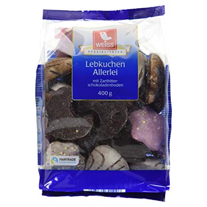 Bílý perník - Allerlei, 400 g s hořkou čokoládou