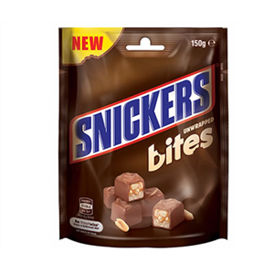 Snickers Bites 150g v uzavíratelném balení