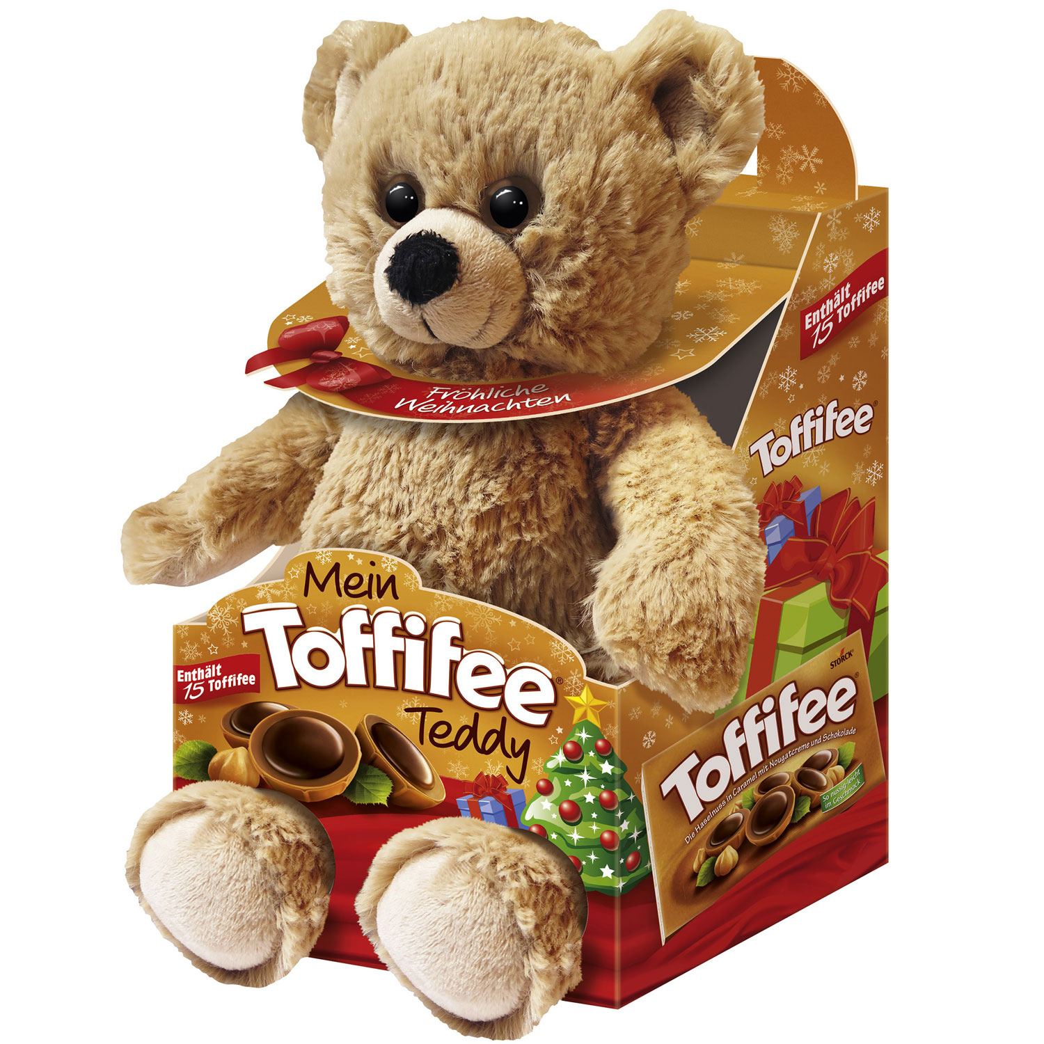 Toffifee - VÁNOČNÍ MEDVÍDEK 125g