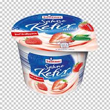 Jemný kefír s ovocem Jahoda 250g