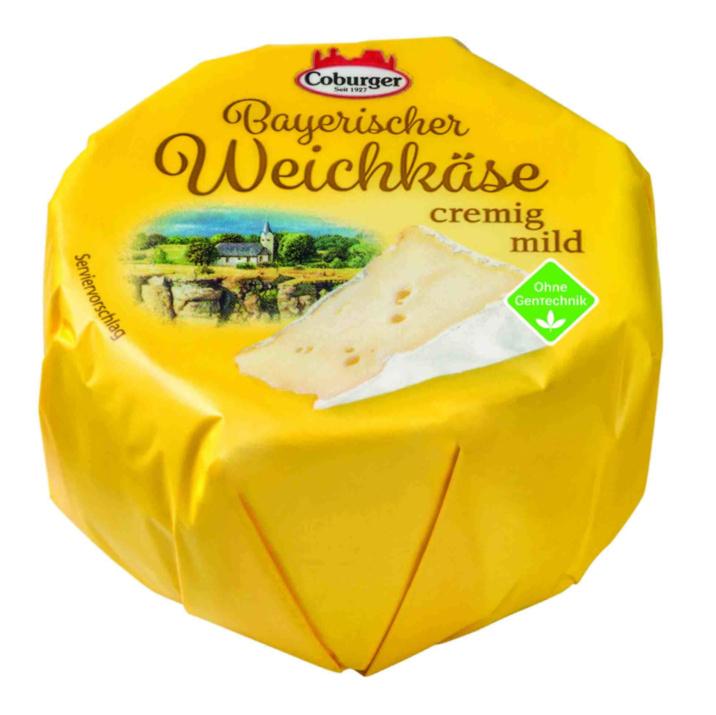 Cremiger Weichkase- Bavorský sýr krémový, jemný, 150 g