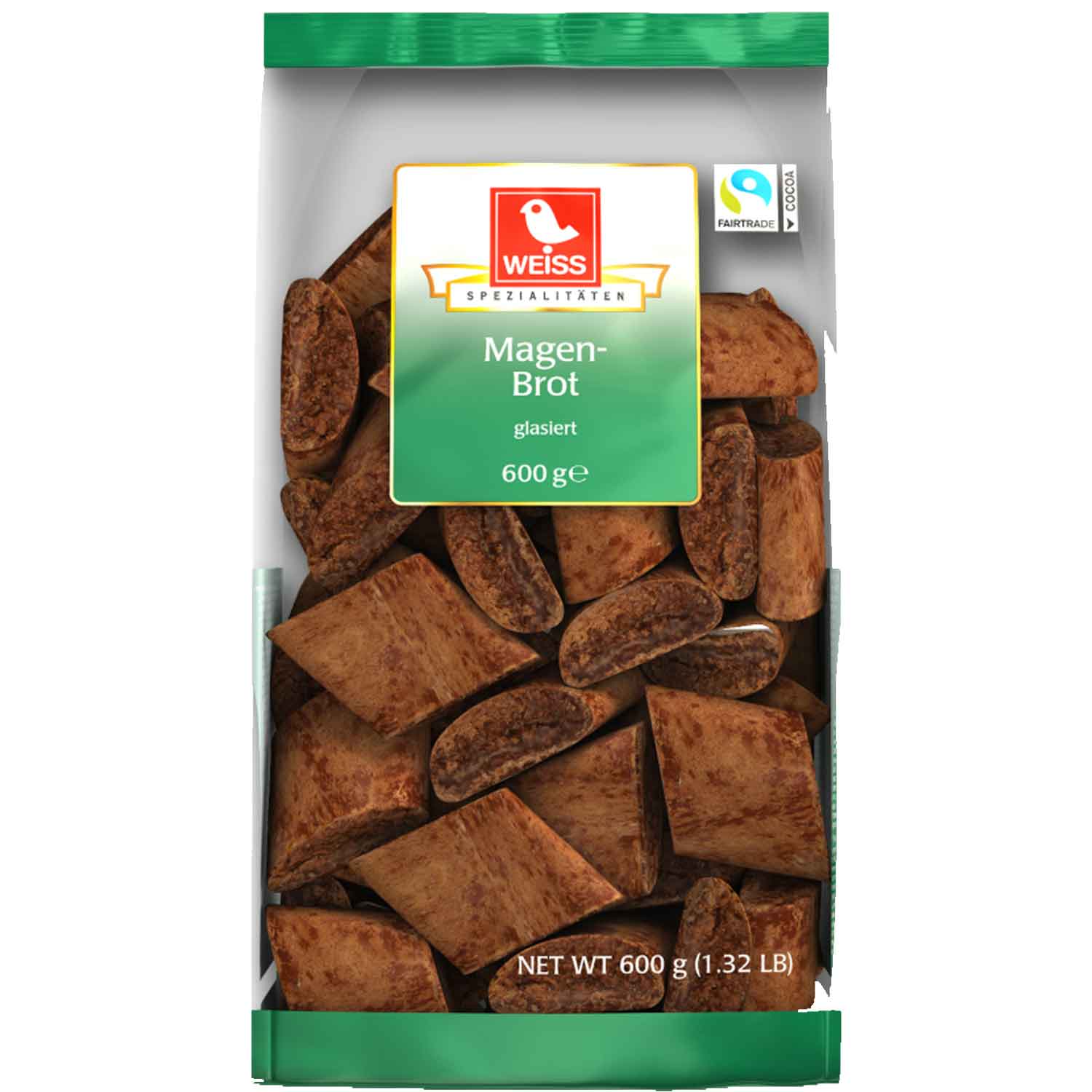 Magenbrot glasiert 600g glazovaný perník