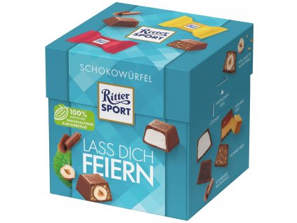 Ritter Sport Happy Birthday čokoládky 176g 22 kusů Dárková krabička