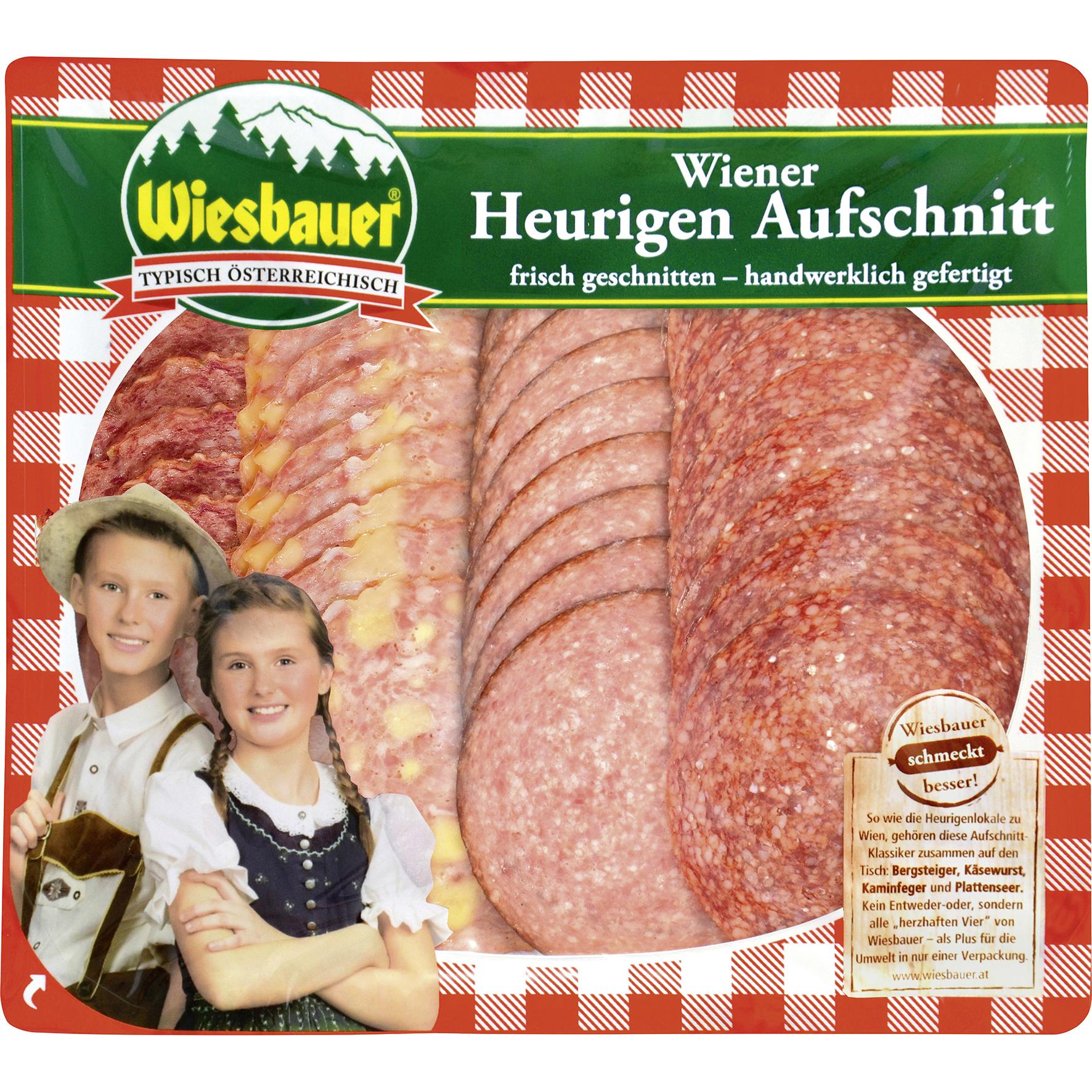 Wiesbauer Wiener Heurigen Aufschnitt 4 druhy salámu 180g