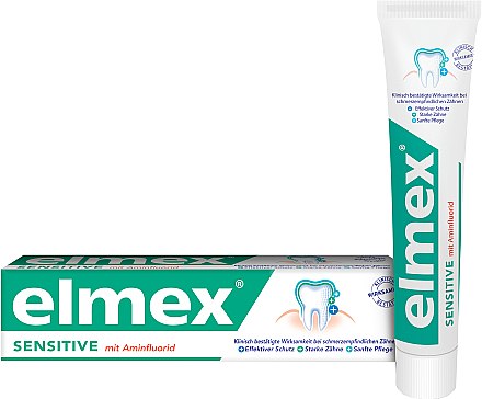Elmex Sensitive zubní pasta s aminfluoridem 75 ml