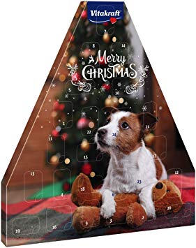 Adventní kalendář Vitakraft pro psy s 8 různými druhy pamlsků