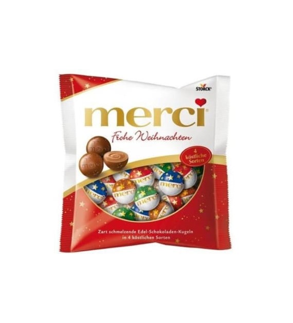 Merci Frohe Weihnachten 120g merci Veselé Vánoce