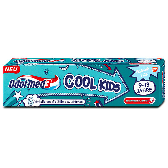 Odol-med3 Zahnpasta Cool Kids Zubní pasta pro děti od 9 do 13 let