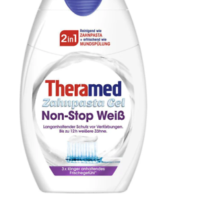 Zubní pasta Theramed 2 v 1 Non-Stop White - 75 ml