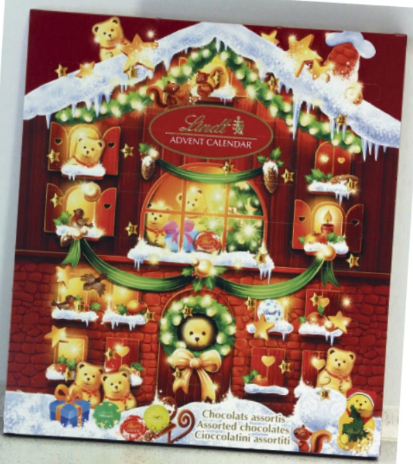 Lindt Adventní kalendář Teddy 172g