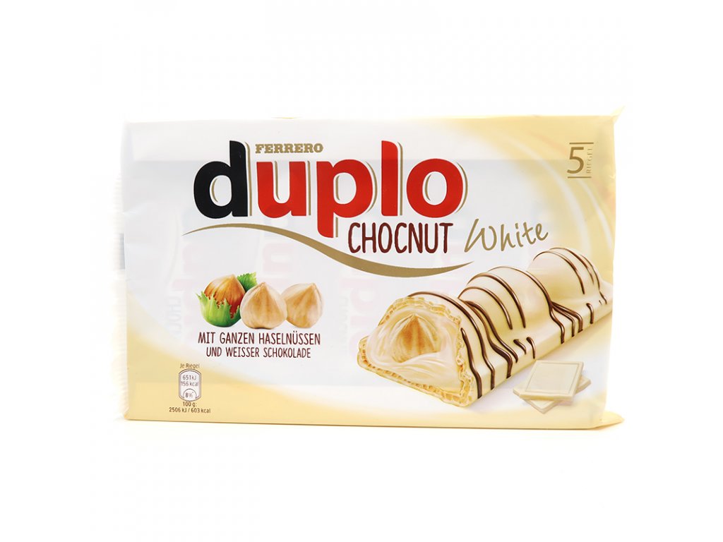 Ferrero Duplo Chocnut White - Hazelnut 130g
