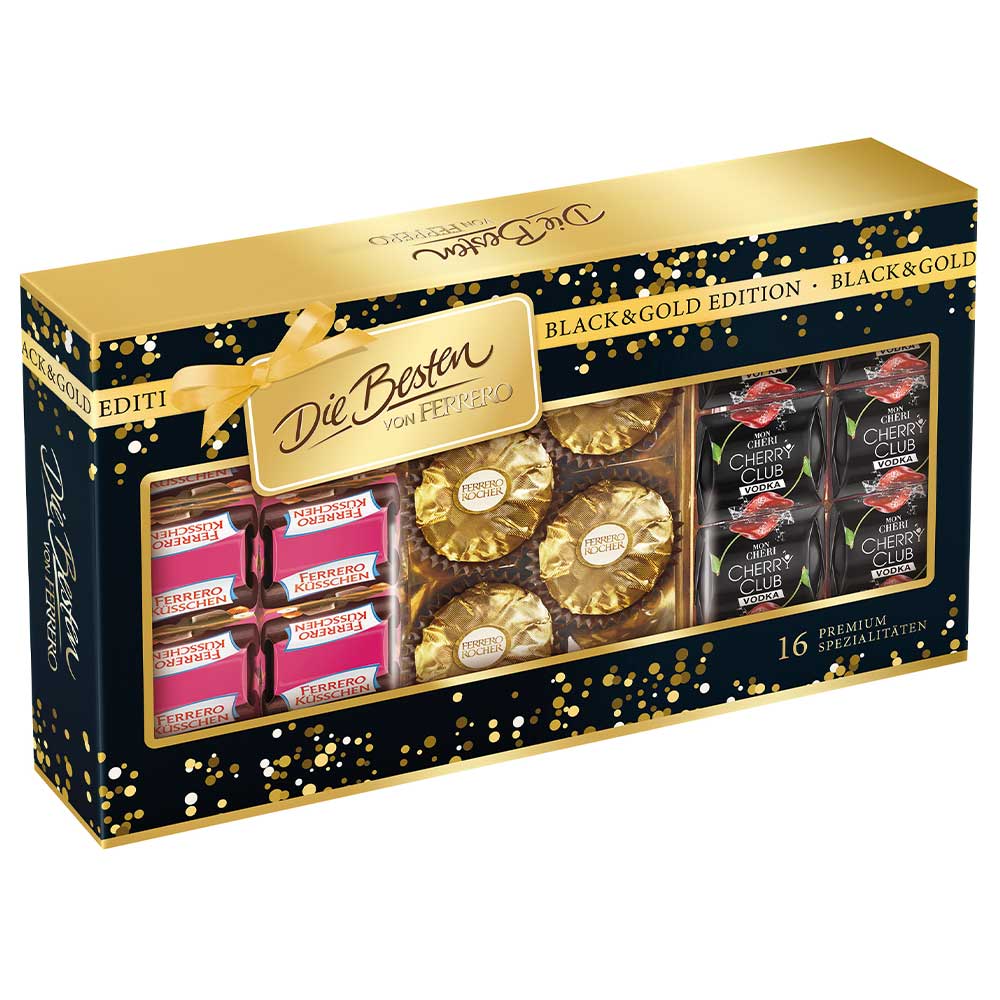 Die Besten von Ferrero Black Gold 16 pralinek LIMITOVANÁ EDICE 170g