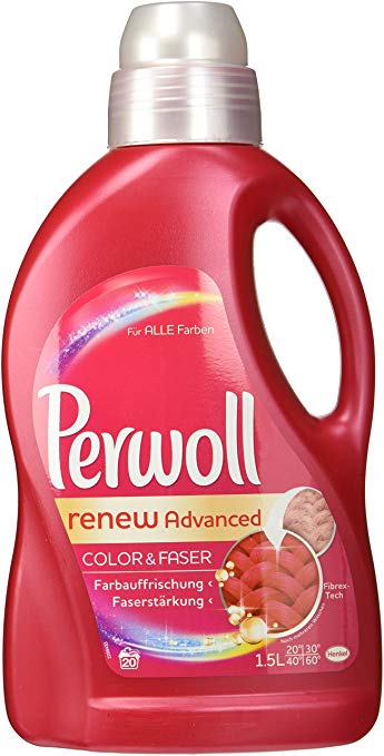 PRACÍ GEL PERWOLL RENEW ADVANCED COLOR & FASER 1,35 L 27 dávek