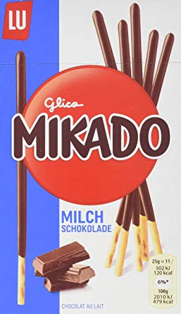 LU Mikado Milch Schokolade 75g mléčná čokoláda