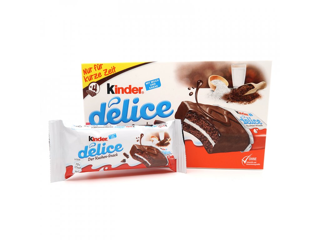 KINDER DELICE DER KUCHEN-SNACK 4ks