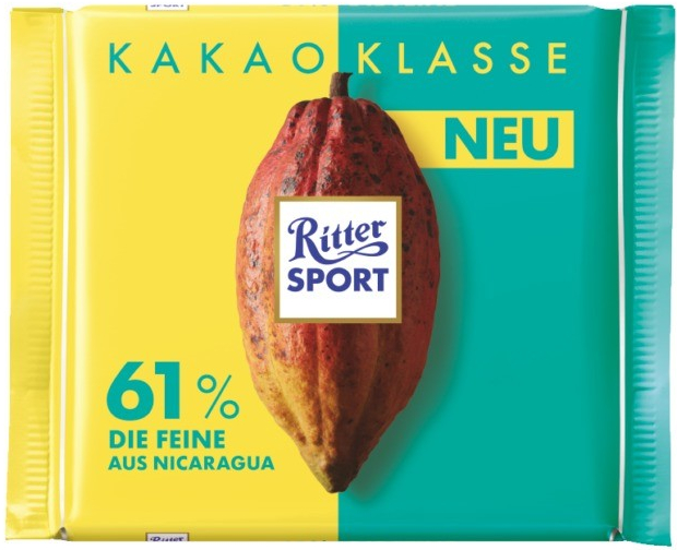 Ritter Sport Kakao Klasse 61% Nicaragua 100g