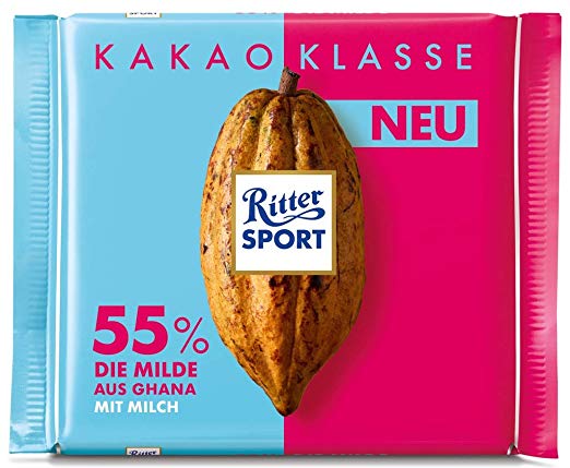 Ritter Sport Kakao Klasse 55% Ghana 100g