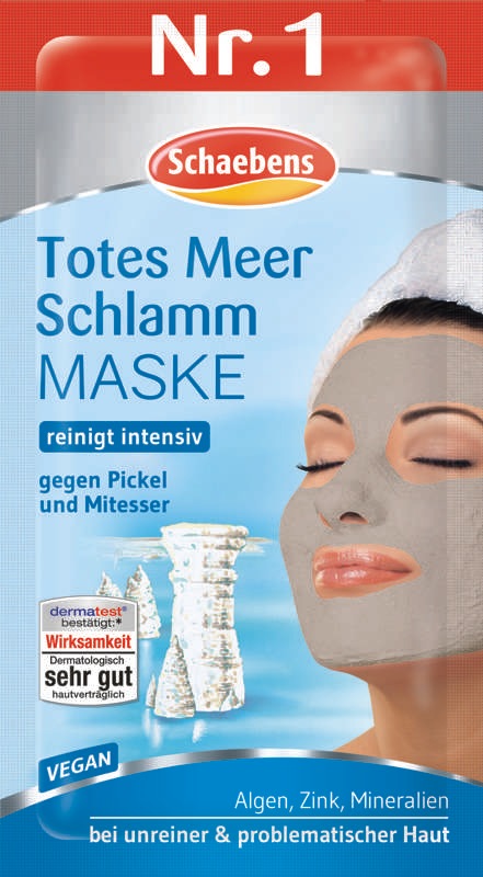 Maska Schaebens (Meer Schlamm) z Mrtvého moře 15 ml