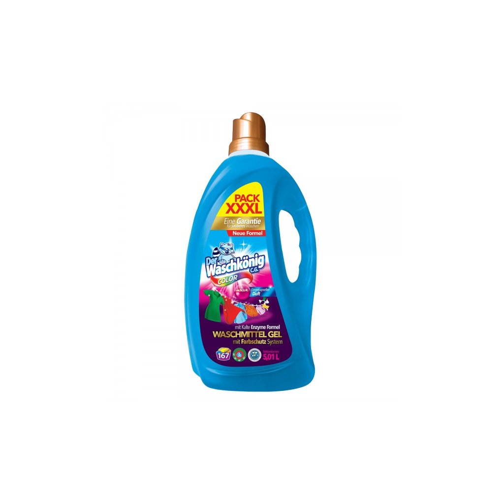 Waschkonig Color gel 4,9 l - 140 praní