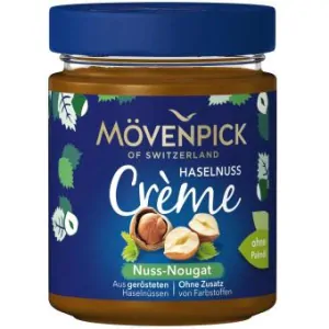 Movenpick haselnus Haselnuss-Nougat creme 300g bez palmového oleje