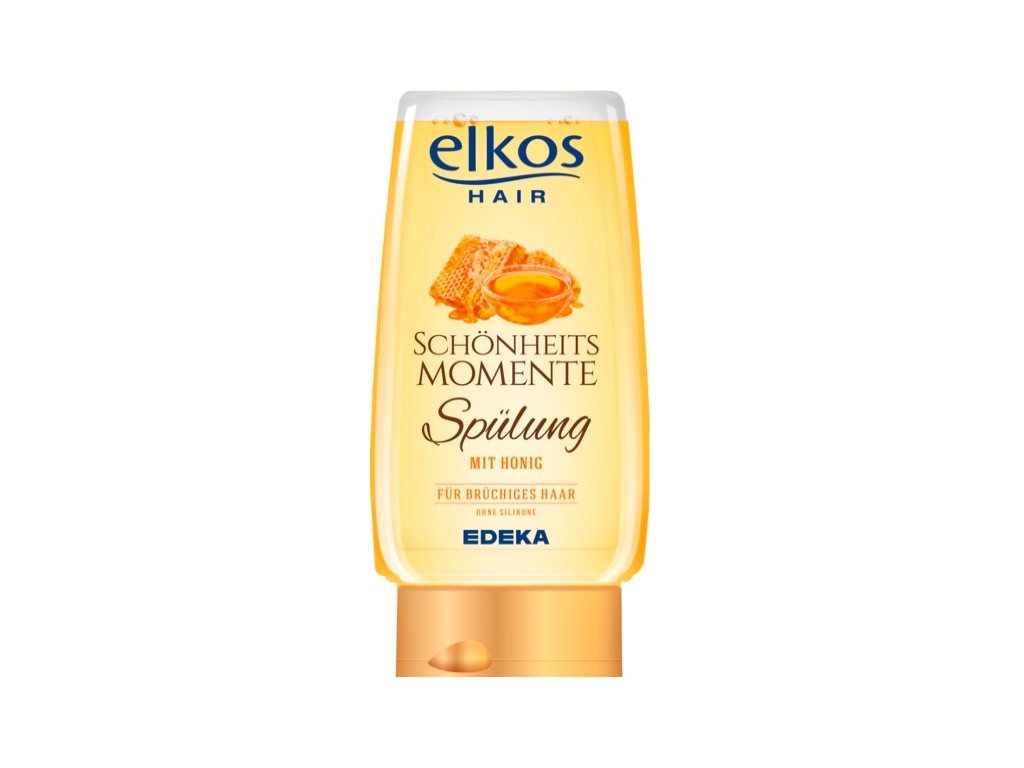 ELKOS SCHÖNHEITS MOMENTE BALZÁM PRO POŠKOZENÉ A KŘEHKÉ VLASY S OBSAHEM MEDU 200ML