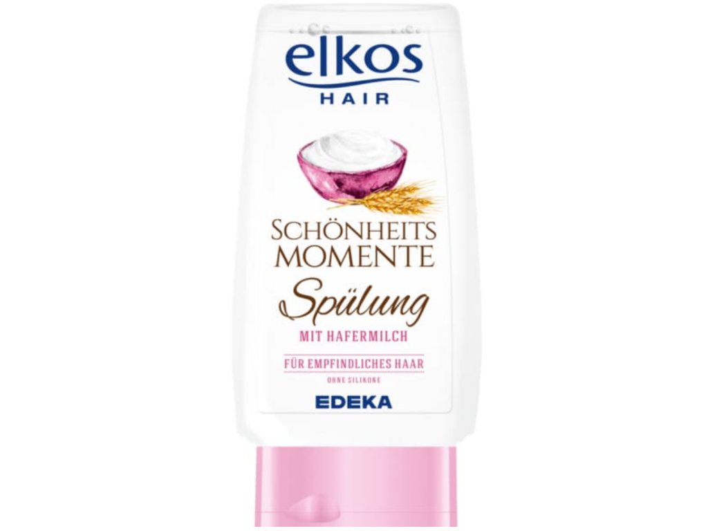 ELKOS SCHÖNHEITS MOMENTE BALZÁM PRO POŠKOZENÉ A KŘEHKÉ VLASY S OBSAHEM OVESNÉHO MLÉKA 250ML