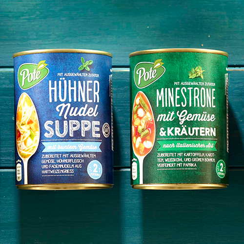 Poté minestrone mit gemuse krauter 400ml Italská polévka se zeleninou a bylinkami