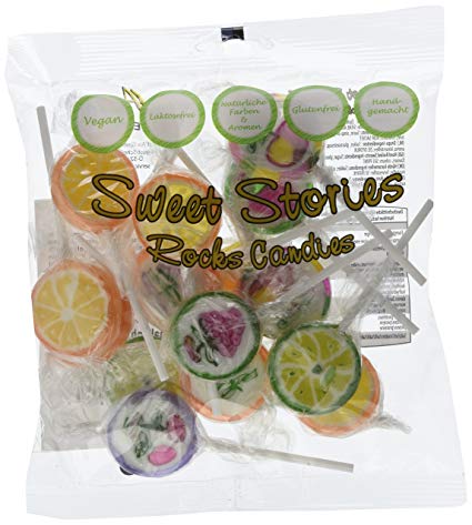 Rocks Loliies, roxová lízátka 150g