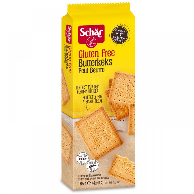 SCHaR-Butterkeks-máslové sušenky, bez lepku, 165g