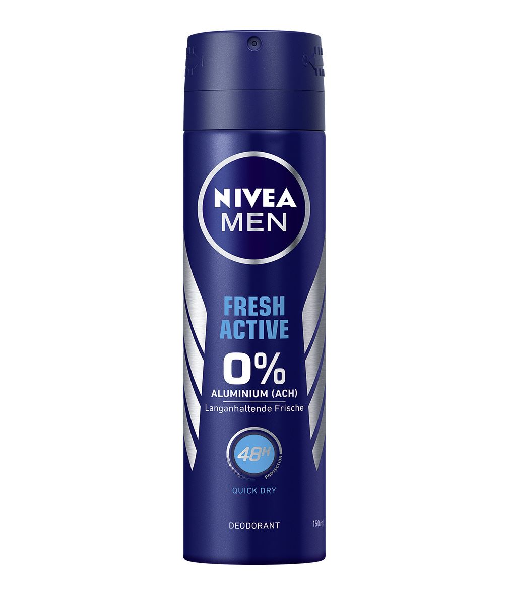 Nivea SPREJ DEODORANT PRO MUŽE FRESH ACTIVE