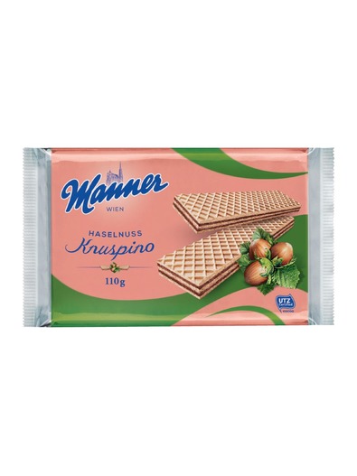 Manner Knuspino Haselnuts 110g lískooříškové