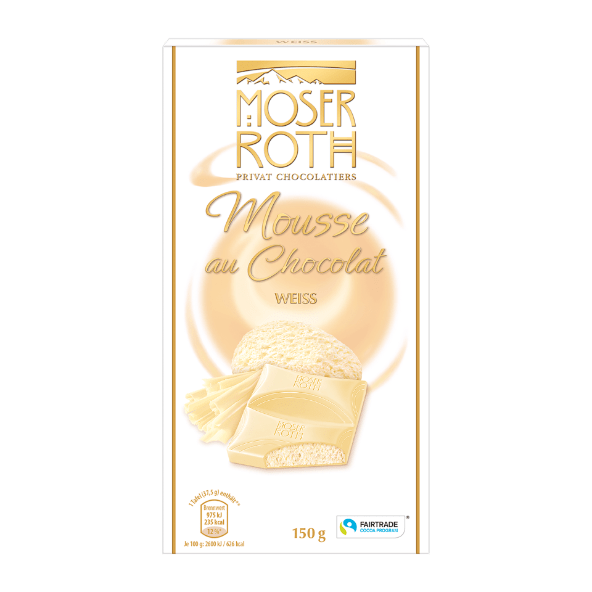 MOSER ROTH Mousse au Chocolat WEISS 150g