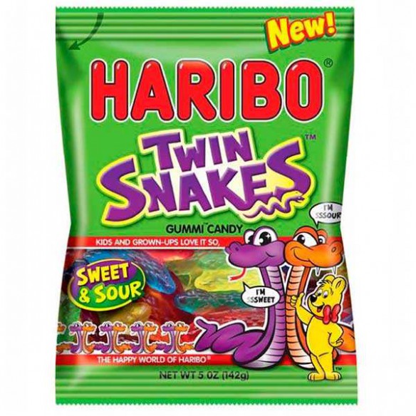 HARIBO  HADÍ DVOJČATA SLADKÉ/KYSELÉ 175g