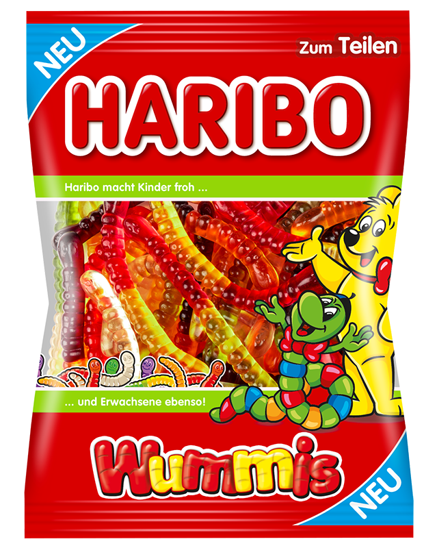 HARIBO WUMMIS - ČERVÍCI 175g