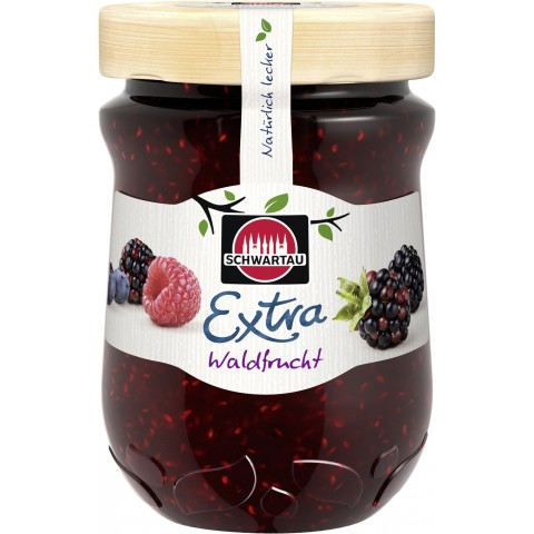 Schwartau Extra Konfitüre Waldfrucht, 340 g , džem s lesními plody
