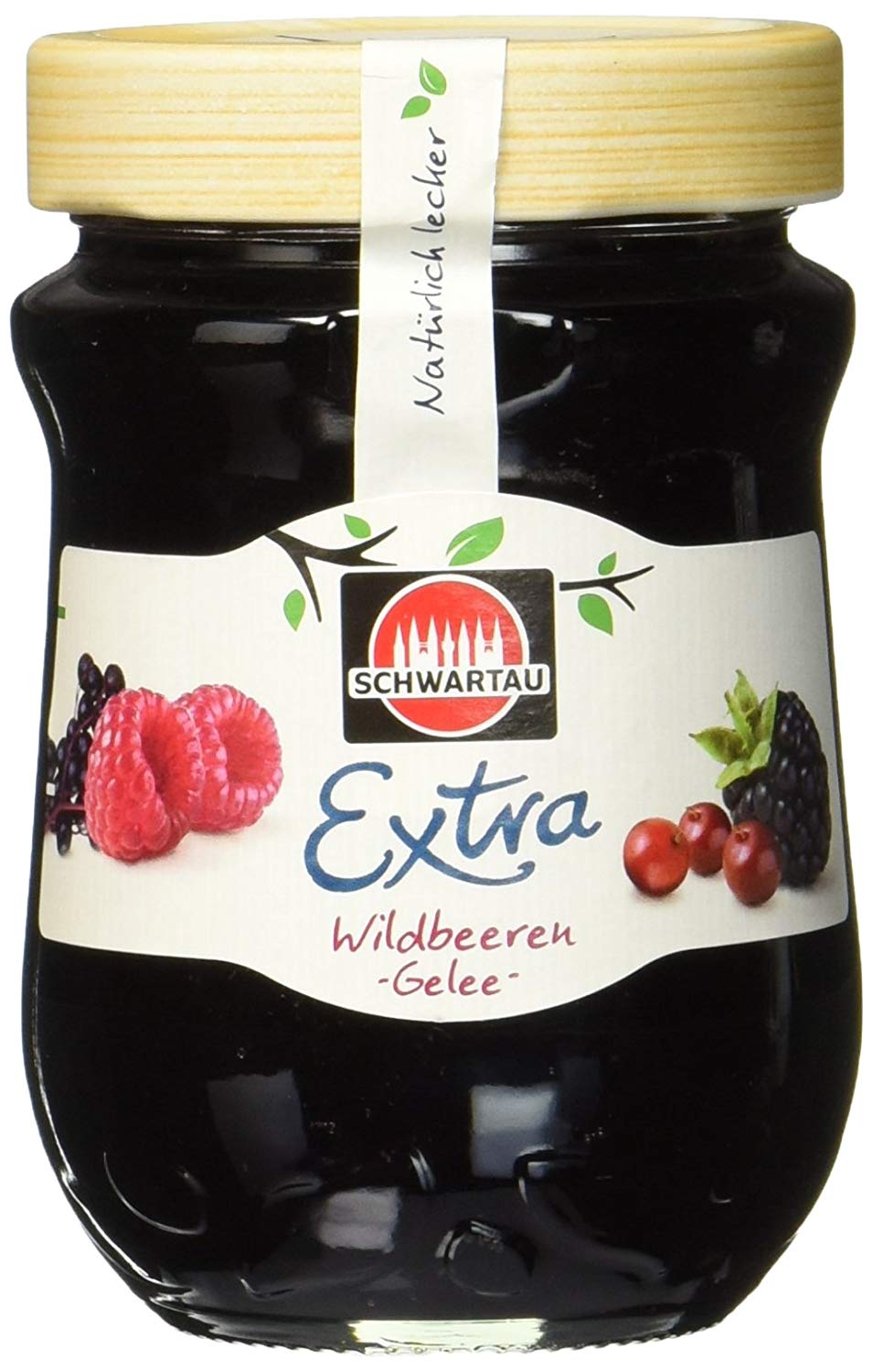 Schwartau Extra Wildbeeren Gelee, 340 g- lesní plody