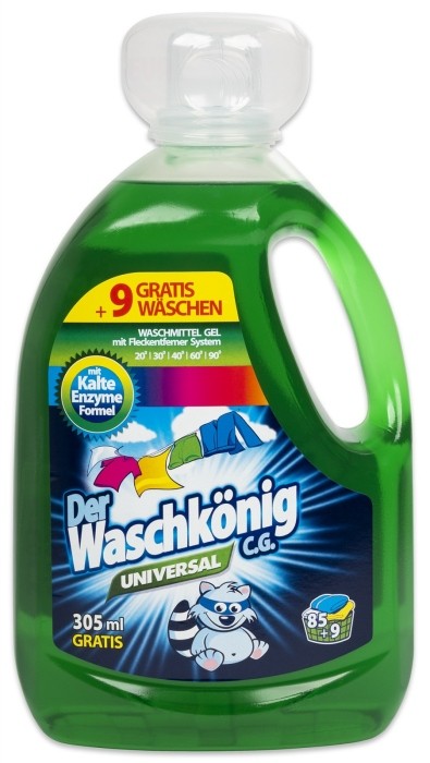 WaschKönig Universal 3.305 L - 110 pracích dávek