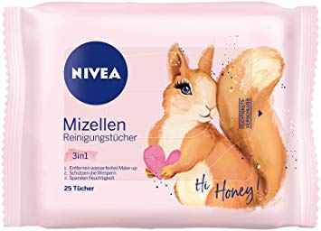 Nivea jemné a ubrousky na odstraňování make-upu 25ks