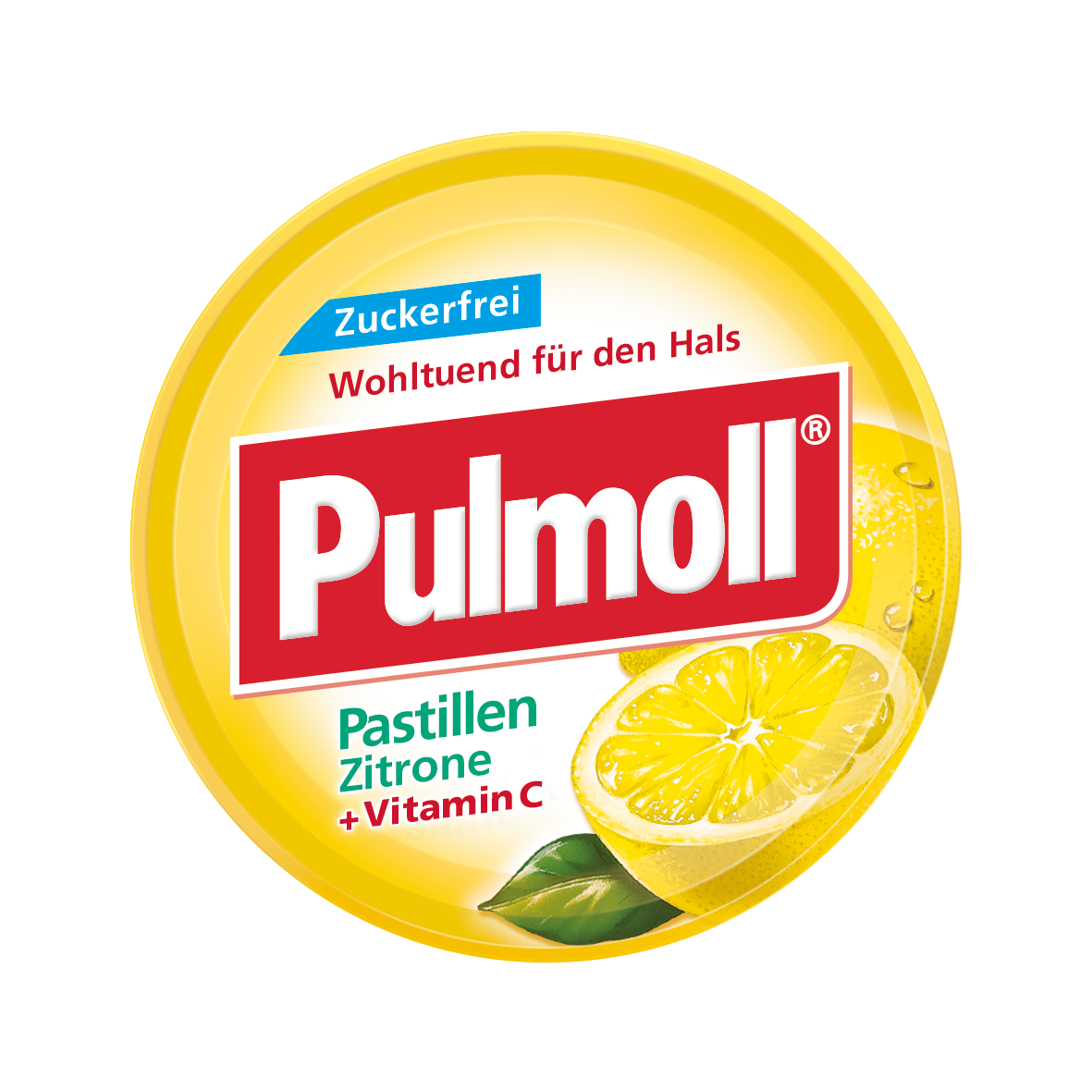 Pulmoll Zitrone bez cukru 50g