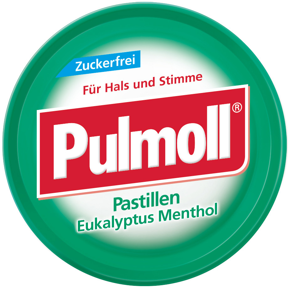 Pulmoll eukalyptové mentolové bonbóny 50g