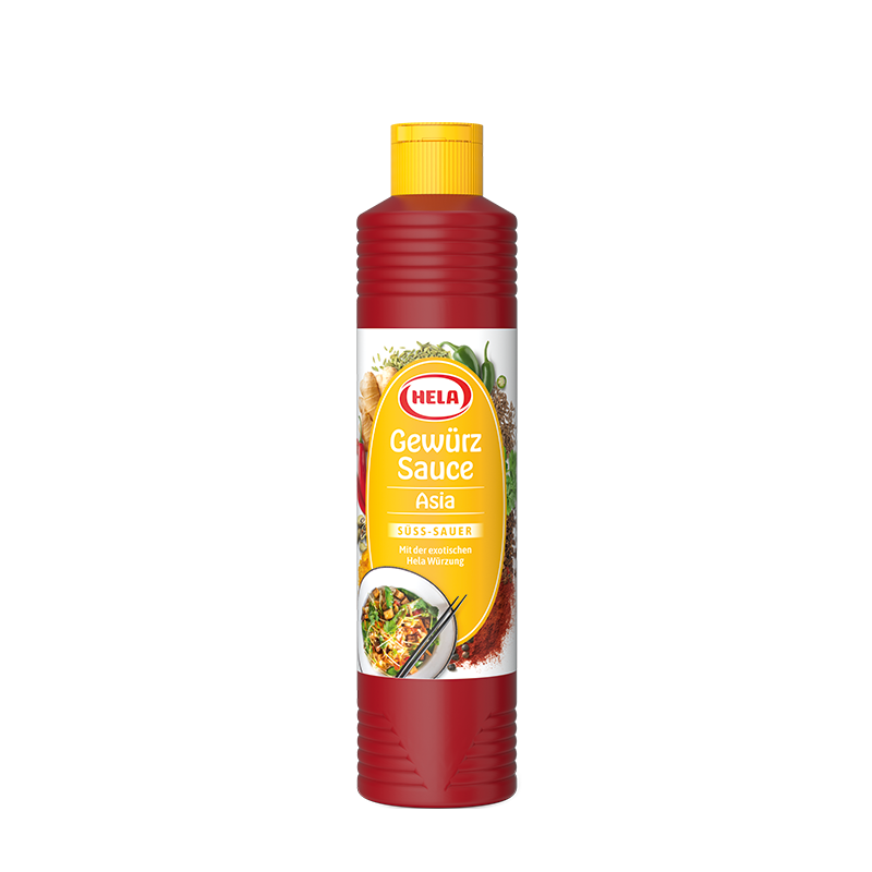 Hela Gewürz Sauce Asia süß-sauer, 800 ml-sladkokyselá omáčka NOVINKA!!!