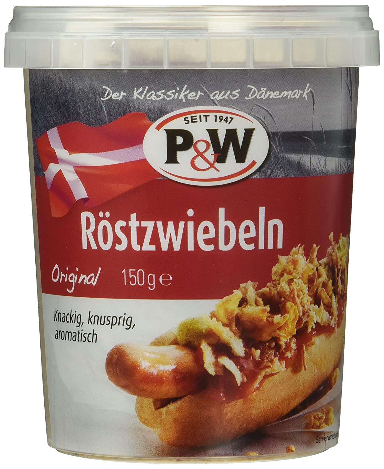 P&W RÖSTZWIEBELN SMAŽENÁ CIBULKA 150G