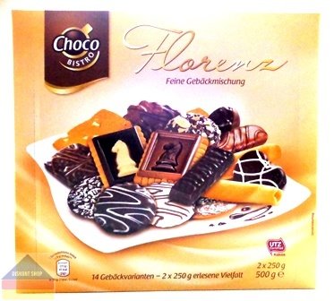 Florenz, směs čokoládových sušenek- 500 g