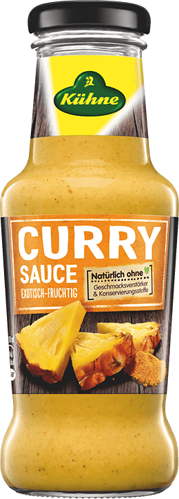 KÜHNE CURRY Omáčka EXOTISCH-FRUCHTIG 250ML