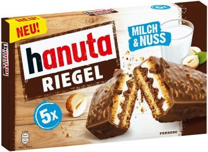 Hanuta Riegel 5 x 34,5g