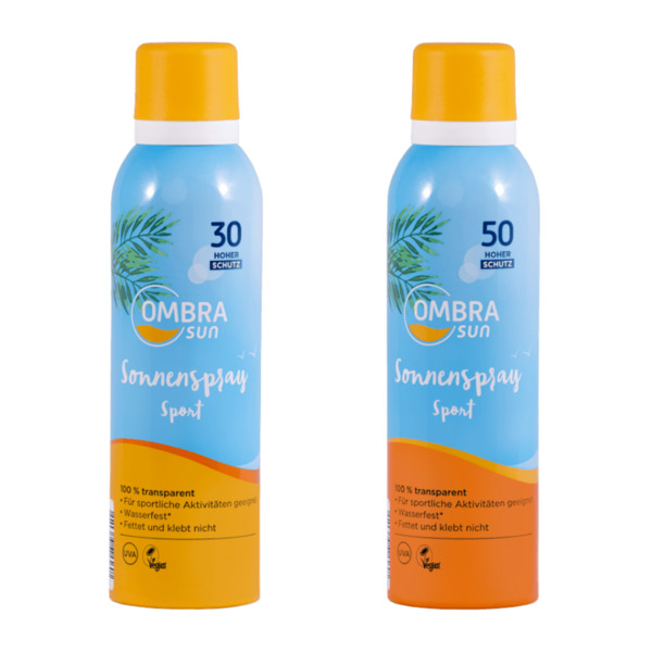 OMBRA Sport Sun Spray 200ml UVA 30