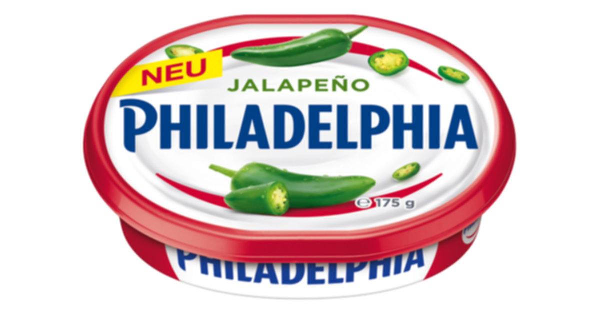 PHILADELPHIA JALAPEÑO 175G