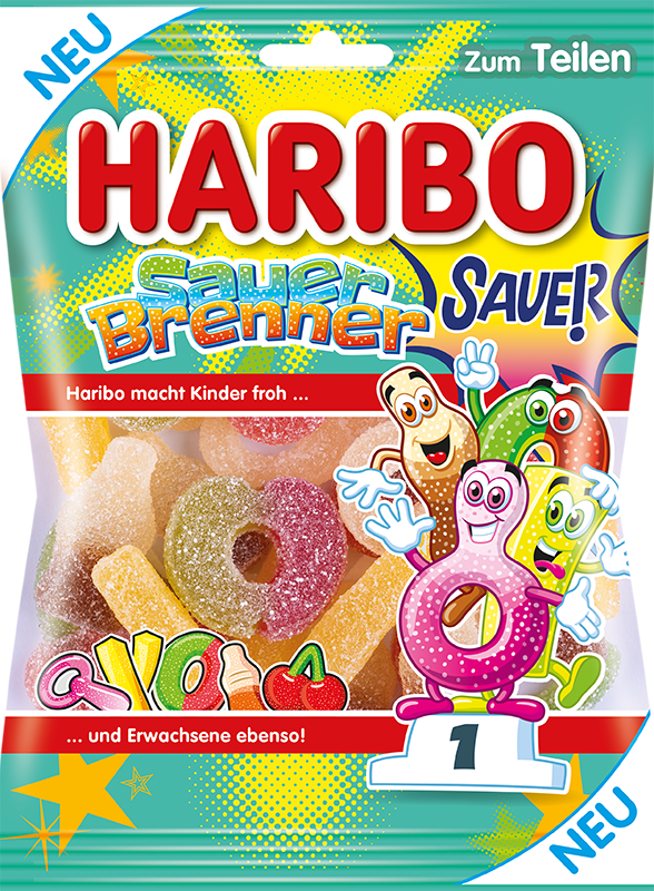 Haribo Sauer Brenner Sauer 160 g