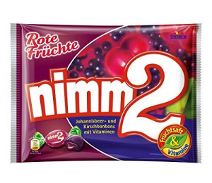 Nimm2 Rote Fruchte bonbóny 240g